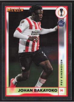 Johan Bakayoko, Kartička, Topps Merlin Chrome UEFA Club Competitions 2022-2023, BASE