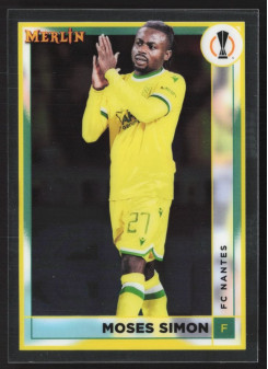 Moses Simon, Kartička, Topps Merlin Chrome UEFA Club Competitions 2022-2023, BASE