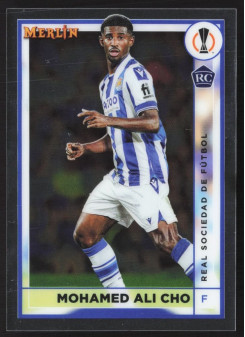 Mohamed Ali Cho, Kartička, Topps Merlin Chrome UEFA Club Competitions 2022-2023, BASE