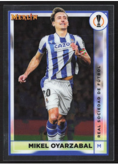 Mikel Oyarzabal, Kartička, Topps Merlin Chrome UEFA Club Competitions 2022-2023, BASE