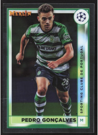 Pedro Goncalves, Kartička, Topps Merlin Chrome UEFA Club Competitions 2022-2023, BASE
