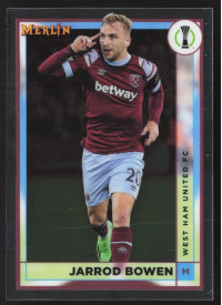 Jarrod Bowen, Kartička, Topps Merlin Chrome UEFA Club Competitions 2022-2023, BASE