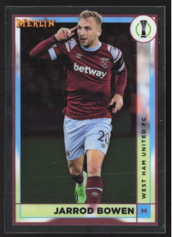 Jarrod Bowen, Kartička, Topps Merlin Chrome UEFA Club Competitions 2022-2023, BASE