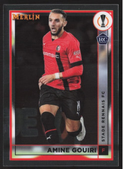 Amine Gouiri, Kartička, Topps Merlin Chrome UEFA Club Competitions 2022-2023, BASE