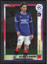 Alex Lowry, Kartička, Topps Merlin Chrome UEFA Club Competitions 2022-2023, BASE
