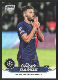 Goncalo Ramos, Kartička, 2023-24 Topps Stadium Club Chrome UEFA Club Competitions, Refractor