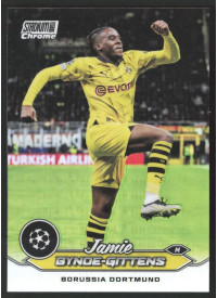 Jamie Bynoe-Gittens, Kartička, 2023-24 Topps Stadium Club Chrome UEFA Club Competitions, Refractor