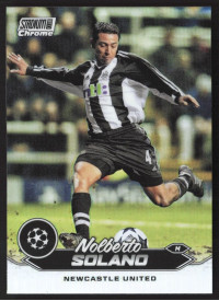 Nolberto Solano, Kartička, 2023-24 Topps Stadium Club Chrome UEFA Club Competitions, Refractor