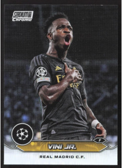 Vini Jr., Kartička, 2023-24 Topps Stadium Club Chrome UEFA Club Competitions, Refractor