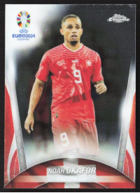 Noah Okafor, Kartička, Topps Chrome UEFA Euro 2024, BASE