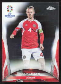 Simon Kjaer, Kartička, Topps Chrome UEFA Euro 2024, BASE