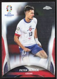 Patrik Schick, Kartička, Topps Chrome UEFA Euro 2024, BASE