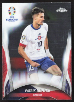Patrik Schick, Kartička, Topps Chrome UEFA Euro 2024, BASE