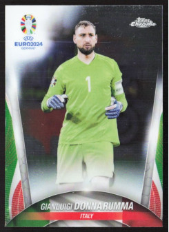 Gianluigi Donnarumma, Kartička, Topps Chrome UEFA Euro 2024, BASE