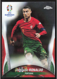 Cristiano Ronaldo, Kartička, Topps Chrome UEFA Euro 2024, BASE