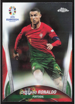 Cristiano Ronaldo, Kartička, Topps Chrome UEFA Euro 2024, BASE