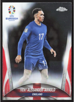 Trent Alexander-Arnold, Kartička, Topps Chrome UEFA Euro 2024, BASE