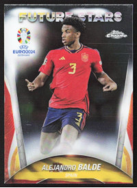 Alejandro Balde, Kartička, Topps Chrome UEFA Euro 2024, BASE