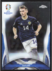 Billy Gilmour, Kartička, Topps Chrome UEFA Euro 2024, BASE