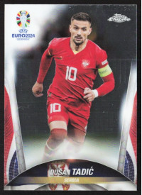 Dušan Tadic, Kartička, Topps Chrome UEFA Euro 2024, BASE
