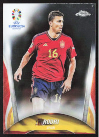 Rodri, Kartička, Topps Chrome UEFA Euro 2024, BASE