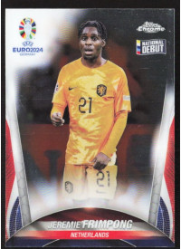 Jeremie Frimpong, Kartička, Topps Chrome UEFA Euro 2024, BASE