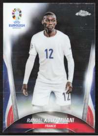 Randal Kolo Muani, Kartička, Topps Chrome UEFA Euro 2024, BASE