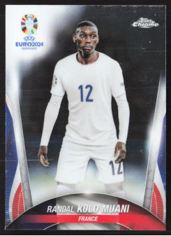 Randal Kolo Muani, Kartička, Topps Chrome UEFA Euro 2024, BASE