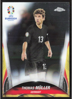 Thomas Müller, Kartička, Topps Chrome UEFA Euro 2024, BASE