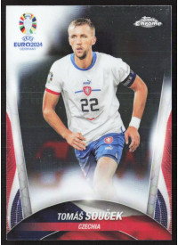 Tomas Soucek, Kartička, Topps Chrome UEFA Euro 2024, BASE
