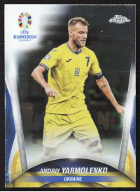 Andriy Yarmolenko, Kartička, Topps Chrome UEFA Euro 2024, BASE