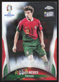 Joao Neves, Kartička, Topps Chrome UEFA Euro 2024, BASE