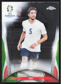 Manuel Locatelli, Kartička, Topps Chrome UEFA Euro 2024, BASE
