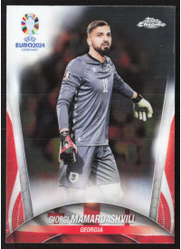 Giorgi Mamardashvili, Kartička, Topps Chrome UEFA Euro 2024, BASE