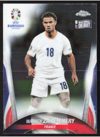 Warren Zaire-Emery, Kartička, Topps Chrome UEFA Euro 2024, BASE
