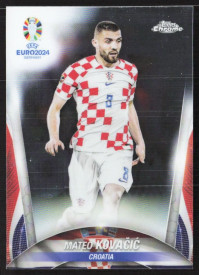 Mateo Kovacic, Kartička, Topps Chrome UEFA Euro 2024, BASE
