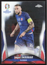 Milan Skriniar, Kartička, Topps Chrome UEFA Euro 2024, BASE