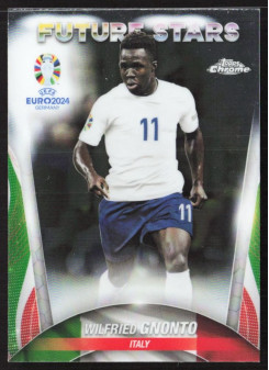 Wilfried Gnonto, Kartička, Topps Chrome UEFA Euro 2024, BASE