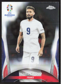 Olivier Giroud, Kartička, Topps Chrome UEFA Euro 2024, BASE