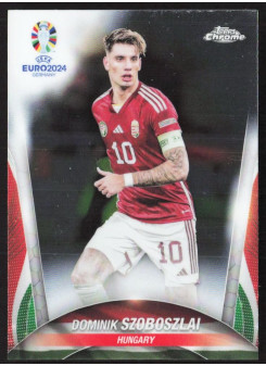 Dominik Szoboszlai, Kartička, Topps Chrome UEFA Euro 2024, BASE