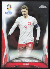 Robert Lewandowski, Kartička, Topps Chrome UEFA Euro 2024, BASE
