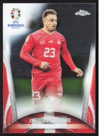 Xherdan Shaqiri, Kartička, Topps Chrome UEFA Euro 2024, BASE