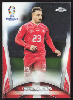 Xherdan Shaqiri, Kartička, Topps Chrome UEFA Euro 2024, BASE