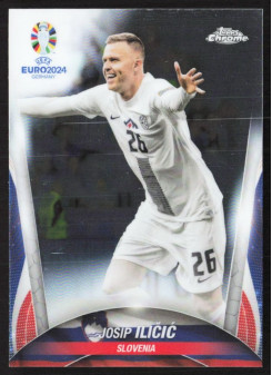 Josip Ilicic, Kartička, Topps Chrome UEFA Euro 2024, BASE