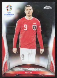 Marcel Sabitzer, Kartička, Topps Chrome UEFA Euro 2024, BASE