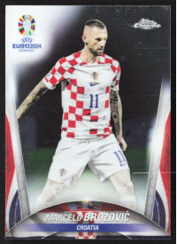 Marcelo Brozovic, Kartička, Topps Chrome UEFA Euro 2024, BASE