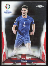 Declan Rice, Kartička, Topps Chrome UEFA Euro 2024, BASE