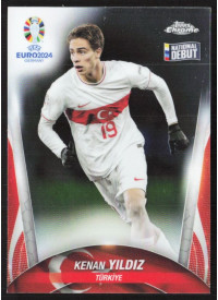 Kenan Yildiz, Kartička, Topps Chrome UEFA Euro 2024, BASE