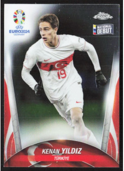 Kenan Yildiz, Kartička, Topps Chrome UEFA Euro 2024, BASE