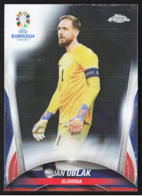 Jan Oblak, Kartička, Topps Chrome UEFA Euro 2024, BASE